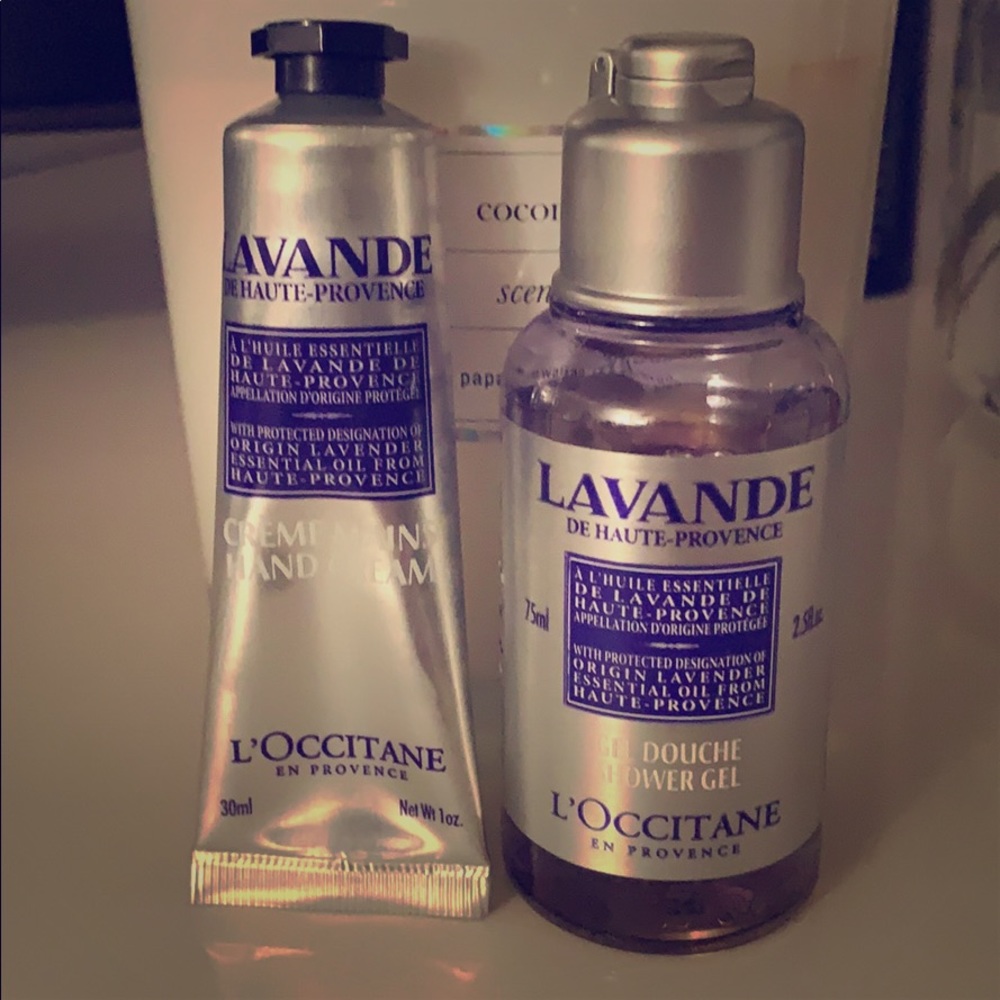 Loccitane Lavender Shower Gel & Hand Cream